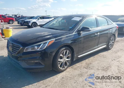 2015 Hyundai Sonata Limited 2.0T из США, поврежденный, VIN 5NPE34AB5FH116066